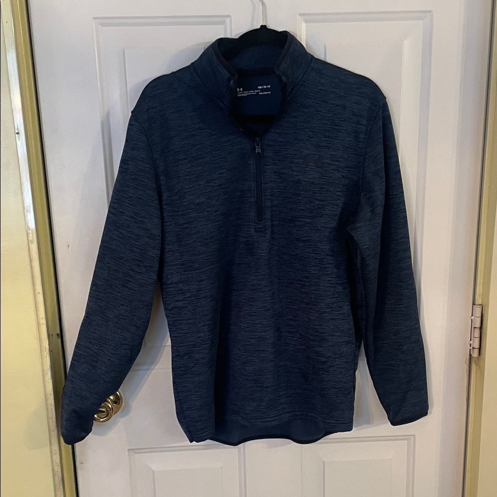 Under Armour Dark Blue Quarter-Zip Top